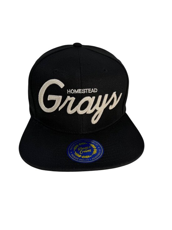 Rings & Crwns Other - Homestead Grays Baseball Snapback Cap Hat - Rings & Crwns - NWT